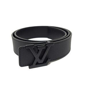 LOUIS VUITTON Belt LV Aerogram 35MM Black - Belt 546-081125